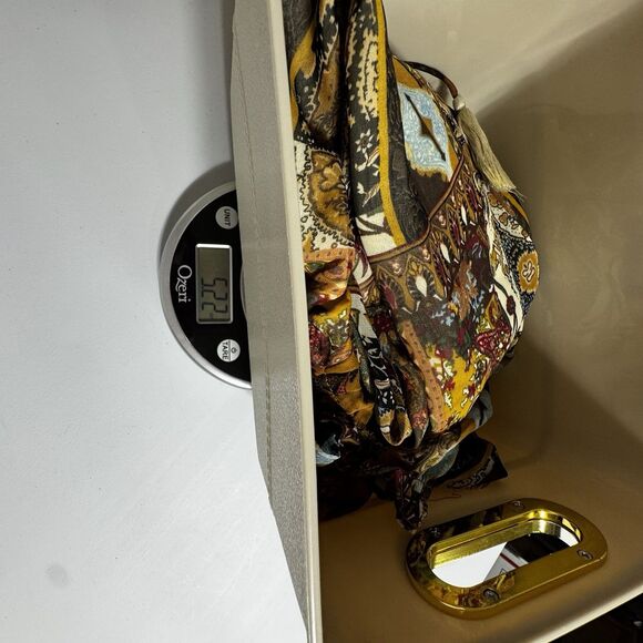 NWT Chelsea & Theodore Plus Size 3X Peasant Top Bandanna Paisley Boho print - Picture 14 of 14